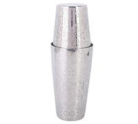 Cocoarm Boston Shaker Cocktail Shaker Set Bar Mixing Tin 304 Acier Inoxydable Outils de Barman avec Motif Gravée pour Café Glacé Cocktail Thé