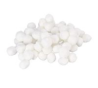 Cocoarm Boule Filtrante de Piscine, Boule de Nettoyage de Piscine en Fibre 700g, Filtrante de Pompe de Blanche pour, Spa, Aquarium, étang à Poissons, Réutilisable et Lavable 30-50mm
