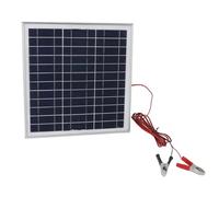 Cocoarm Cadre en Aluminium de Panneau Solaire Portable 50W Monocristallin pour le Camping RV Battery Charge Câble