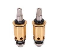 Cocoarm Cartouches de Robinet pour Chicago Faucets 1,099XTJKABNF | Construction en Laiton et Céramique, Étanchéité Anti Fuite, Utilisation D’eau Chaude et Froide, Tiges de Valve Courtes pour