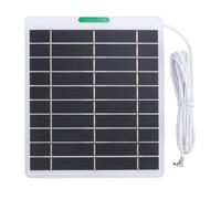 Cocoarm Chargeur de Panneau Solaire pour Caméra de Sonnette 5 W 5 V en | Interface , Installation Facile, Énergie Solaire Portable Efficace pour Dispositifs de sécurité, Durable par Temps Variable