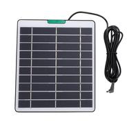 Cocoarm Chargeur de Panneau Solaire pour Caméra de Sonnette 5 W 5 V en | Interface , Installation Facile, Énergie Solaire Portable Efficace pour Dispositifs de sécurité, Durable par Temps Variable