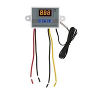 Cocoarm Contrôleur de Température électronique Module de Thermostat Numérique ABS 24 V 240 W avec Affichage LED Sonde étanche 14 à 230 Fahrenheit pour la Fermentation d'aquarium de Réfrigérateur