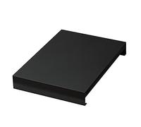 Cocoarm Couvercle de Cuisinière à Gaz en Acier Inoxydable, Noir, pour Cuisinière électrique, 15,7 X 18,9 X 3,5 Pouces, une Planche à Nouilles Ajoute une Protection aux Brûleurs et Maintient la Table