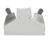 Cocoarm Cuillère à Chips en Acier Inoxydable Cuillère à Pop-corn Acier Inoxydable 304 avec Poignée Antidérapante Amovible Grande Bouche de Remplissage Arrière pour Restaurants, Snacks et (double