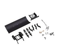 Cocoarm Déneigeuse RC en Alliage avec Amortissement Hydraulique, Absorbeur de Chocs pour TRX4M 1/18 (Black)