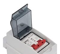 Cocoarm Disjoncteur CC 2P 20A 1000V IP65 Sectionneur | Interrupteur Solaire PV, Coque PA66, Résistant à la Corrosion, Couvercle Transparent, Câble 7-5 AWG, Installation Extérieure
