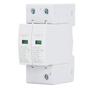 Cocoarm Dispositif de Protection Contre Les Surtensions PC Parasurtenseur 80KA 40KA 2,2KV Montage sur Rail DIN avec Indicateur de Défaut et Réponse 25ns pour Les Systèmes Triphasés à Quatre Fils du