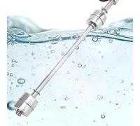Cocoarm Double Ball Float Switch, 304 Stainless Steel Water Level Sensor | Interrupteur à lames à l\'intérieur, plage d\'action de 10 mm, DC 0-110 V, pour le contrôle de l\'eau de piscine ou