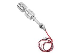 Cocoarm Double Ball Float Switch, 304 Stainless Steel Water Level Sensor | Interrupteur à lames à l\'intérieur, plage d\'action de 10 mm, DC 0-110 V, pour le contrôle de l\'eau de piscine ou