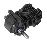 Cocoarm Ensemble de à Piston Cylindre pour Tronçonneuse MS170 MS180 018, Pièce de Rechange de Cylindre de Tronçonneuse en Alliage de Zinc avec Bougie d'allumage, pour Les Utilisateurs de Réparation