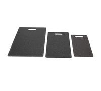 Cocoarm Ensemble de Planches à DéCouper 3 Pièces, Planche à DéCouper en Plastique PP, Planches à Motif de Marbre Double Face en 3 Tailles pour Couper la Viande, les Légumes et les Fruits dans la