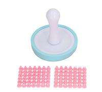 Cocoarm Ensemble de Tampons à Biscuits en ABS avec Lettres de l'alphabet, Réutilisables, Antiadhésifs, 96 G, pour Bricolage, Biscuits, Gâteaux, Fondants, Décoration, Outil de Cuisson pour, Cupcakes,