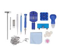 Cocoarm Ensemble d'outils de Réparation de Montre, 172 Pièces, Ensemble d'outils de Liaison de Bracelet de Montre en Acier Inoxydable et en Plastique, pour Le Remplacement de la Batterie, Réglage