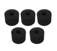Cocoarm Éponge de Filtre de Piscine, Mousse de Filtre de Piscine en PU 5 Pièces de Remplacement de Cartouche Cylindrique Lavable Réutilisable pour Pompe de, Aide à Améliorer la qualité de l'eau