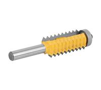 Cocoarm Fraise à Rainurer et à Languette 8 Tiges, Fraise en Carbure pour Bois, pour Coupes Nettes (Couteau à mortaise et tenon multi-dents 8X41)