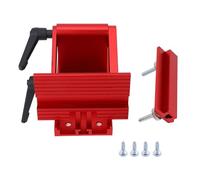 Cocoarm Gabarit D’affûtage avec Support D’outil de Remplacement Réglable, Métal, Mouvement Latéral Fluide, Conception Compacte pour Meuleuses ’établi de 6 Pouces ou 8 Pouces (rouge)