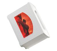 Cocoarm Humidificateur à Brume Diffuseur de Flamme en Plastique Humidificateur 270 Ml Conception de Cheminée Simulée Brume Silencieuse Arrêt Automatique pour les Utilisateurs d'aromathérapie à la