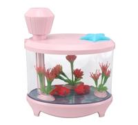 Cocoarm Humidificateur de Paysage, Mini Humidificateur ABS USB 460 Ml, Brume Fraîche Ultrasonique, d'arôme d'huile Essentielle à Faible Bruit pour Voiture, Chambre à Coucher, Salle 'étude, Bureau