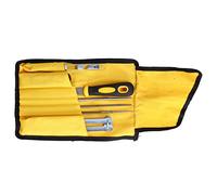 Cocoarm Kit d'affûtage de Scie à Chaîne en Acier avec 3 Limes Rondes et Lime Plate, Outils d'affûtage Portables pour Chaînes de 3 16 Pouces, 5 32 Pouces, 7 32 pour Bûcherons