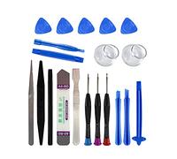 Cocoarm Kit de Démontage 20-en-1, 99g 3,49oz | Barre de levier antidérapante, pince à pointe droite, grattoir en métal à mémoire, pièce de levier triangulaire, réparation