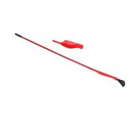 Cocoarm Kit de Nettoyage de Gouttière avec Rallonge de Gouttière en Plastique PP et Aluminium 63,78 Pouces avec Râteau, Trous de Drainage à Large Bouche pour l'élimination des Débris de Feuilles de
