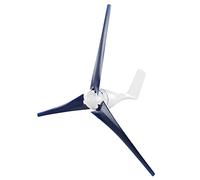 Cocoarm Kit Générateur d'éoliennes 200 W, Aérogénérateur en Alliage et Plastique avec Contrôleur 3 Pales 12 24 48 V pour Bateaux, Cabines, Terrasses et Chargement de Maisons Mobiles (Blue #13)