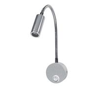 Cocoarm Lampes de Lecture LED pour Tête de Lit Lampe de Lecture LED Réglable pour Tête de Lit avec Col de Cygne Flexible, Interrupteur Marche/arrêt, Faible Consommation D'énergie, (Blanc
