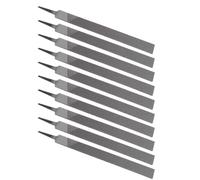 Cocoarm Lime Plate en Acier à Haute Teneur en Carbone 250 Mm, Râpe à Main | Acier T12 trempé, 24 Mm de Large, 5,5 Mm D'épaisseur, pour ébavurage, Finition de Moules, Découpe de Plastique