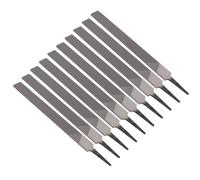 Cocoarm Lime Plate en Acier à Haute Teneur en Carbone 250 Mm, Râpe à Main | Acier T12 trempé, 24 Mm de Large, 5,5 Mm D'épaisseur, pour ébavurage, Finition de Moules, Découpe de Plastique