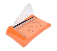 Cocoarm Mini Coupe Papier Longueur de Coupe 8 Pouces, Massicot Antidérapant | Coupe Photo Compact, Lame Courbe Renforcée, pour Coupons Photos Cartes, Maison Bureau Artisanat
