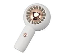 Cocoarm Mini Ventilateur Portatif, Ventilateur Portable Rechargeable par USB 800 MAh ABS PP de Bureau Silencieux avec Boîte d'aromathérapie, 12,2 X 7 X 2,8 Cm pour Intérieur Extérieur école Fitness