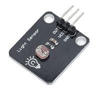 Cocoarm Module de Capteur Photosensible Module de Capteur de luminosité en Plastique Sortie Analogique 3,3 à 5 V Réponse Faible et Forte pour Carte d'extension de électronique de Bricolage