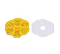 Cocoarm Moule à Gelée en Silicone, Plateau à Glaçons avec Couvercle, Moule à Gâteau en Forme d'ours et de Patte de Chat, 15,3 X 14,4 Cm, pour la Fabrication de Pudding, de Nourriture pour bébé, de