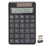 Cocoarm Numéro de Calculatrice, Clavier de 29 Touches avec Panneau Solaire, Conception Ergonomique, Double fonctionnalité, Technologie Stable, Connexion 2,4 GHz, Architecture X, compatibilité