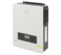 Cocoarm Onduleur à Onde Sinusoïdale 7,2 KW 48 V - Onduleur Hybride Solaire Haute Fréquence en Alliage d'aluminium AC 230 V - Écran LCD - Protection Multiple pour la Surveillance de l'école à