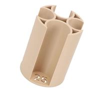 Cocoarm Organisateur de Support de de Pièces de Monnaie, Tube de Rangement de Monnaie PLA pour Sous, Nickels, Centimes, Quarts, Organisateur de Pièces de 7 X 5 Cm avec 4 Emplacements, pour Bureau à