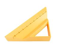 Cocoarm Outil de de Plinthe, Rainure en V à 45 Degrés, Mécanisme de | Gabarit de de Bord de Carreau, ABS, Compatible avec Plus de 95 Pourcent des Profilés de Carrelage, Coupes Droites et