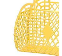 Cocoarm Panier de Rangement Creux en Plastique Sac de Rangement Pliable 250x110x220mm Conception Pliable Portable étanche pour la Plage, la Maison, le Chevet, le Shopping, le de Jouets et de