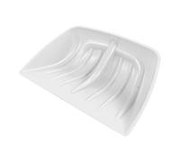 Cocoarm Pelle à Neige Pelle à Lame en Plastique PP 20,9 X 14 Pouces Douille 34 Mm pour Le Nettoyage des Allées de Jardin, Grande pour Le Sol, Le Sable, Les Feuilles de Gravier, l'enlèvement de la
