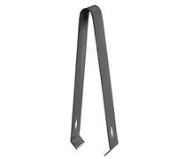 Cocoarm Pince à Cocktail, Pince à Glace épaissie en Acier Inoxydable pour Cubes de Sucre et Aliments, Conception de 17 Cm pour les et un Usage Domestique (placage noir)