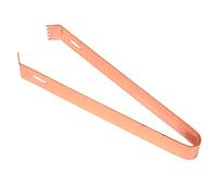 Cocoarm Pince à Cocktail, Pince à Glace épaissie en Acier Inoxydable pour Cubes de Sucre et Aliments, Conception de 17 Cm pour les et un Usage Domestique (Placage de cuivre)