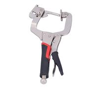 Cocoarm Pince à Trou de Poche en Acier chromé Vichlovite, Pince pour le Travail du Bois, Mandrin Rotatif à 360 Degrés, Boucle Réglable, Poignée à Griffe Mobile pour l'assemblage de Réparation du