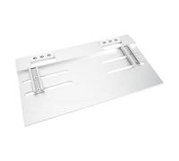 Cocoarm Plaque de Base de Rail de Guidage de Scie Circulaire en Alliage | Plaque de Base pour Travail du Bois 270x157 Mm, Conception à Longue Rainure, Matériau Haute Résistance Résistant aux Chocs,