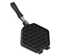 Cocoarm Poêle à œufs Antiadhésive, Moule à œufs Double Face en Aluminium moulé Sous Pression, 14,8 X 7,9 Pouces avec Poignées Anti-brûlures pour Cuisinière à Gaz, café à Domicile, Cuisine de Fête