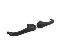 Cocoarm Poignée de Porte Intérieure pour W203 2000-2007, Paire OEM | 2038101551 2038101651 remplacement, composite ABS + PC, finition noire, jeu avant gauche droit, comprend des vis et des