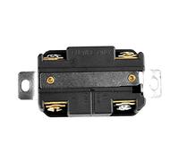 Cocoarm Prise et Fiche de Générateur, Boîtier en Plastique, Contacts en | Paire L14-30P L14-30R, indice 30A, plage 125V à 250V, connexion à quatre broches, transfert de puissance RV, utilisation du