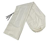 Cocoarm Protecteur d'Auvent Extérieur, Couverture d'Auvent Rétractable Oxford avec Revêtement argenté 210D, Pare-poussière Résistant aux UV avec Conception de Corde 'Attache pour Auvent de Jardin
