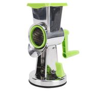 Cocoarm Râpe à Fromage avec Base d'aspiration, Broyeur de Noix à Manivelle, Râpe Fine et Grossière pour la Cuisine, Entretien Facile, Utilisation Polyvalente, Conception Compacte, Lames en Acier de