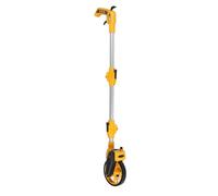 Cocoarm Roue de Mesure Roue de Mesure de Distance de Pliage 0 à 9999,9 M Alliage d'aluminium ABS Pneu TPR texturé à Réinitialisation à une Touche pour les Constructeurs Paysagistes Propriétaires